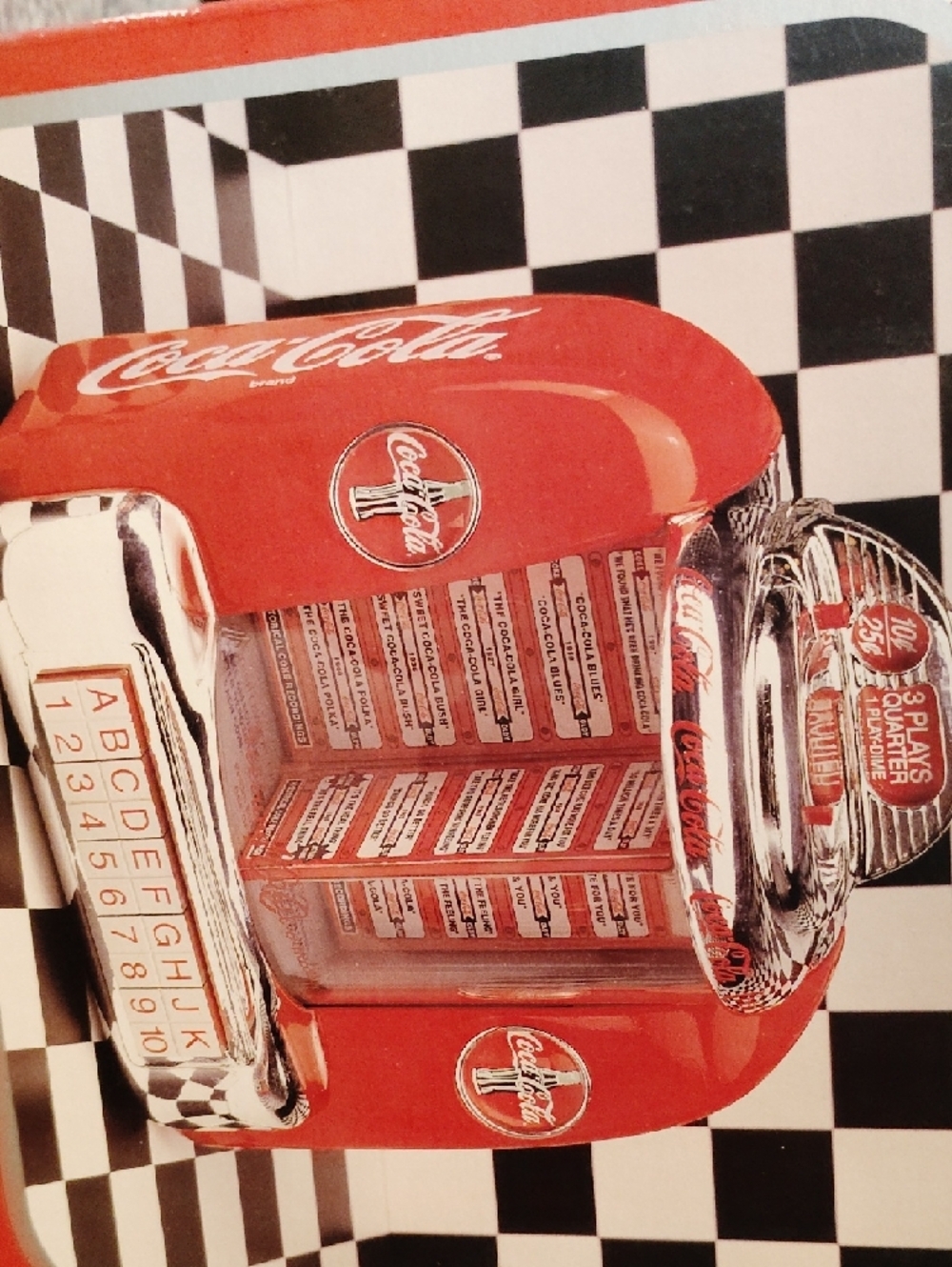 Coca-Cola Collectible Music Bank Table Top Jukebox New Inbox - Picture 5 of 9